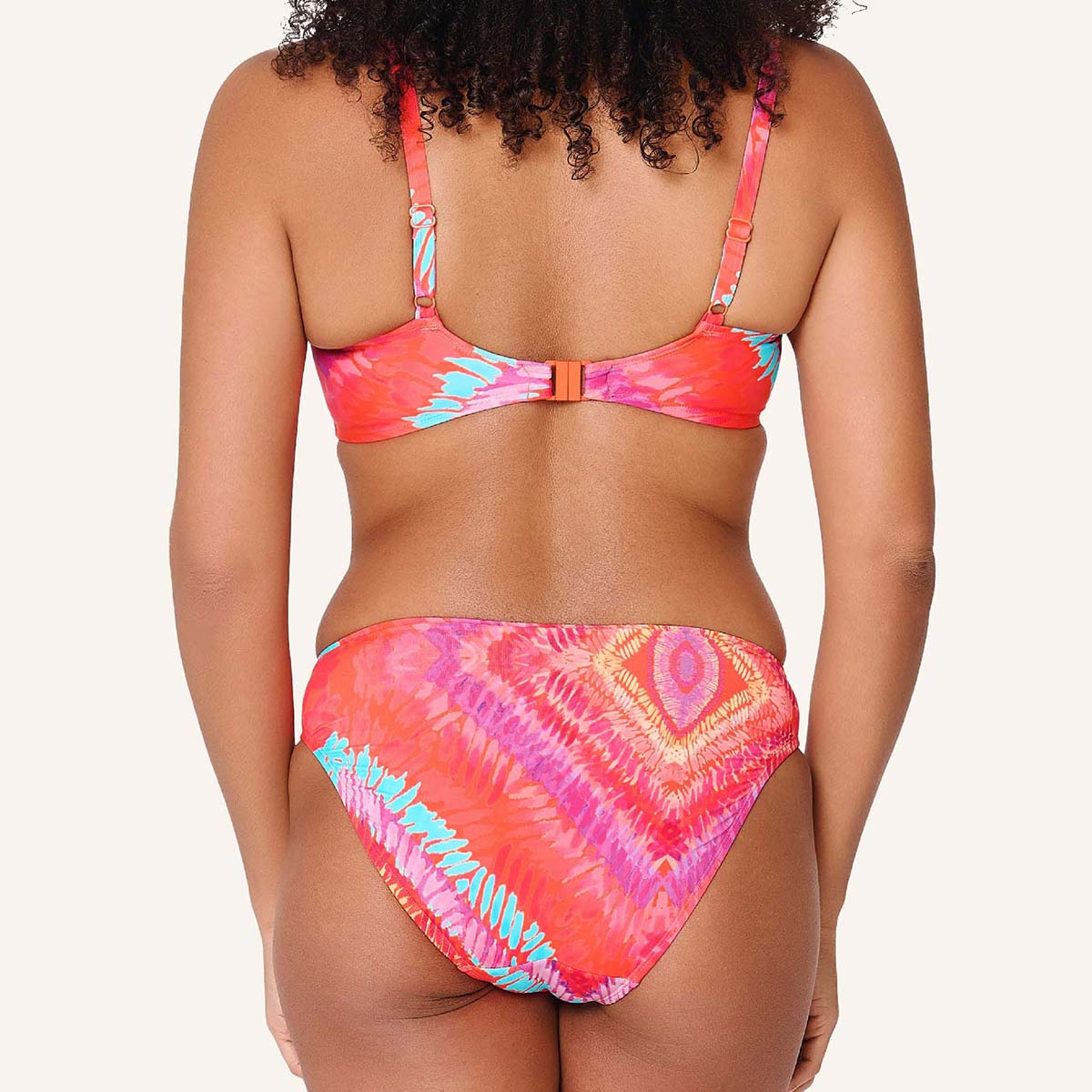LingaDore Beach Vibes Only bikini top med bøjle, orange - 8210A-1 - 347 - Sea Coral