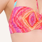 LingaDore Beach Vibes Only bikini top med bøjle, orange - 8210BC - 347 - Sea Coral