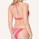 LingaDore Beach Vibes Only bikini top med bøjle, orange - 8210TB - 347 - Sea Coral