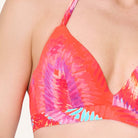 LingaDore Beach Vibes Only bikini top med bøjle, orange - 8210TB - 347 - Sea Coral