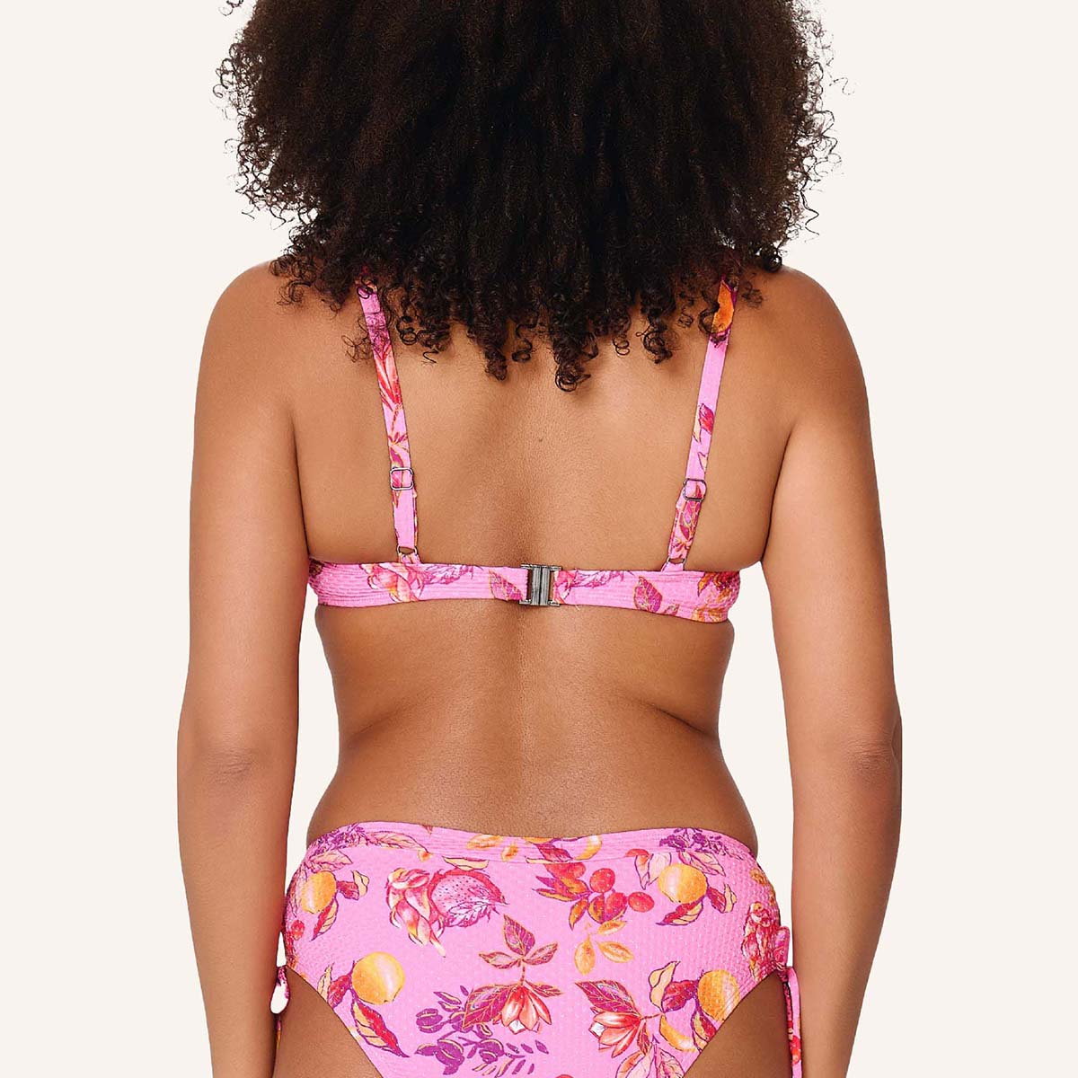 LingaDore Pink Paradise bikini top med bøjle, lyserød - 8212BT - 349 - Tropical fruit