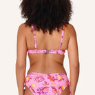 LingaDore Pink Paradise bikini top med bøjle, lyserød - 8212BT - 349 - Tropical fruit