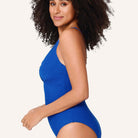 LingaDore Blue Crush badedragt med bøjle, blå - 8215SS - 09 - Blue