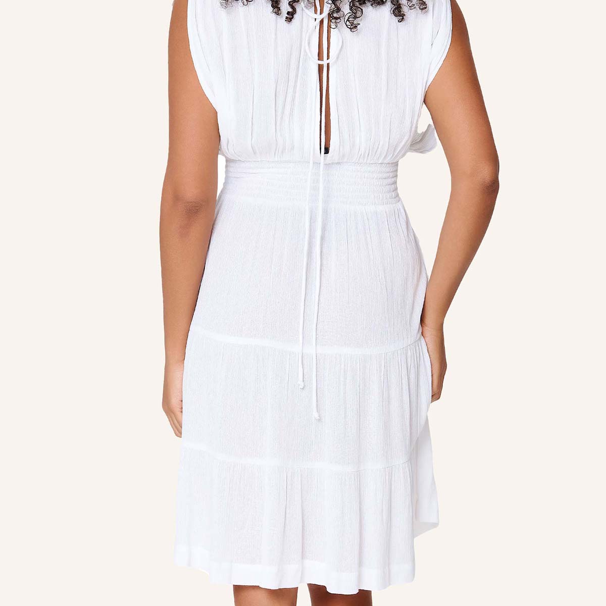 LingaDore Summer Breezes strandkjole, hvid - 8224 - 01 - White