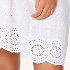 LingaDore Cotton Comfy strandkjole, hvid - 8226 - 01 - White