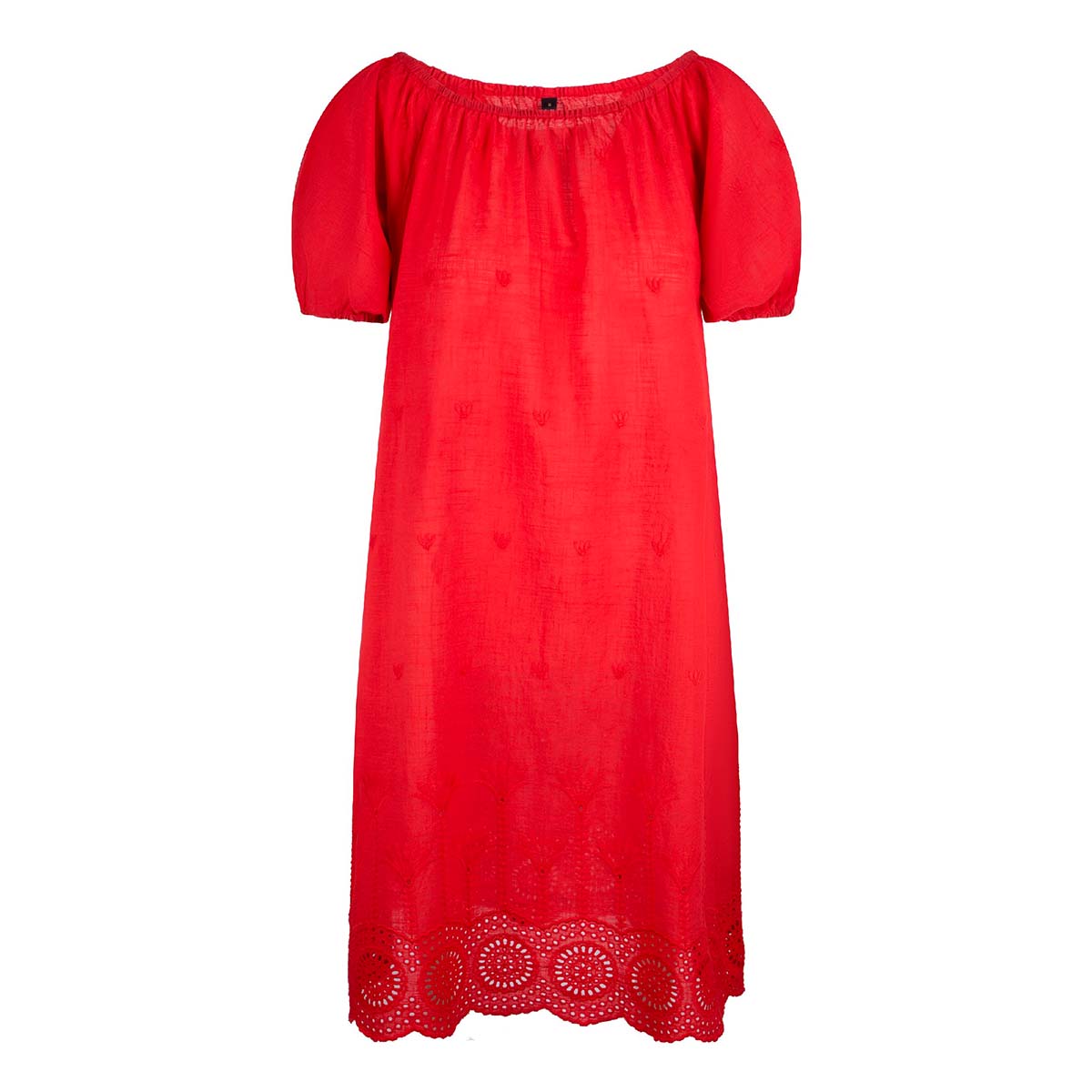LingaDore Cotton Comfy strandkjole, rød - 8226 - 341 - Venere Red