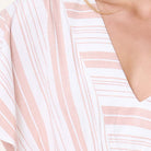 LingaDore Summer Stripes strandkjole, hvid - 8229 - 139 - Beige Stripes