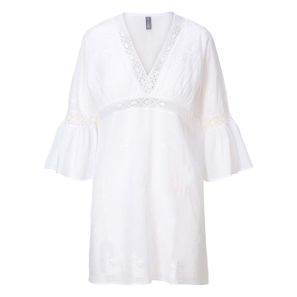 LingaDore Cool & Breezy strandkjole, hvid - 8236 - 01 - White