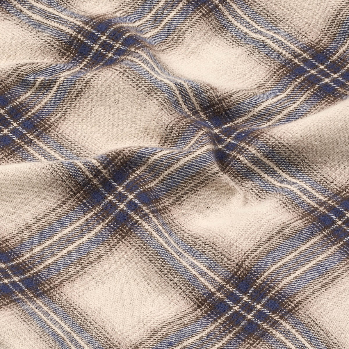 Lady Avenue natkjole, multi - 83-1011 - 1089 - Blue/Mocca