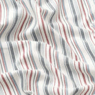 Lady Avenue Bamboo Flannel natskjorte, multi - 84-2085 - 1064 - Blue/Red Stripes