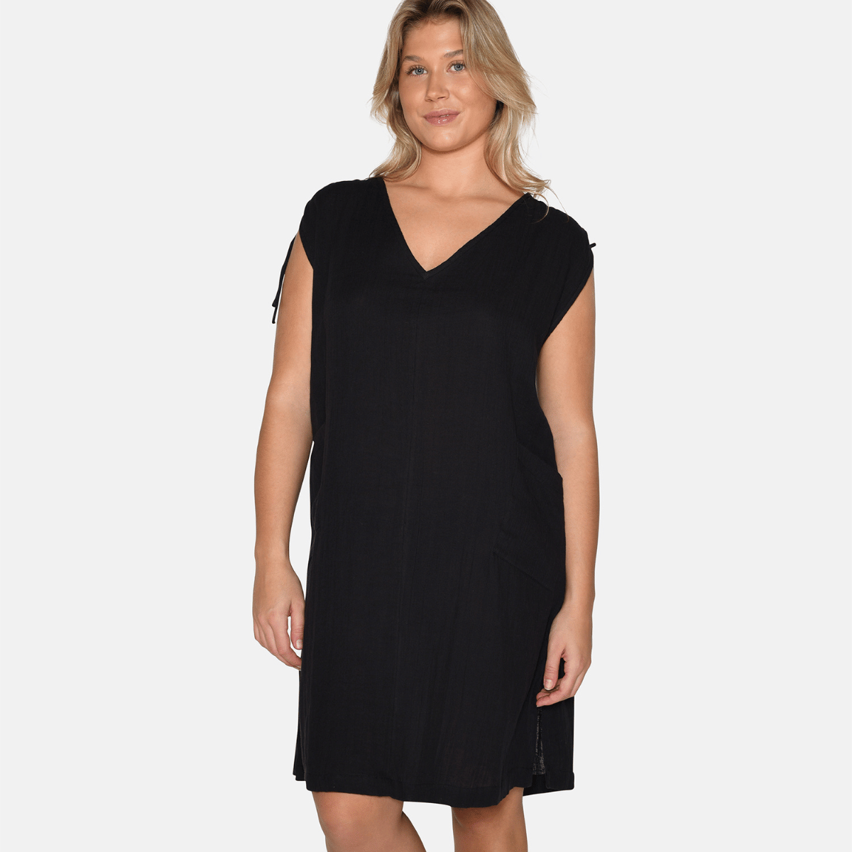 CCDK Solvej strandkjole, sort - 62030 - 9000 - Black