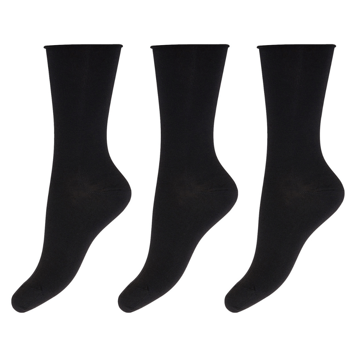 Decoy 3-pak bambusstrømper, sort - 9-20232-74 - 1100 - Black