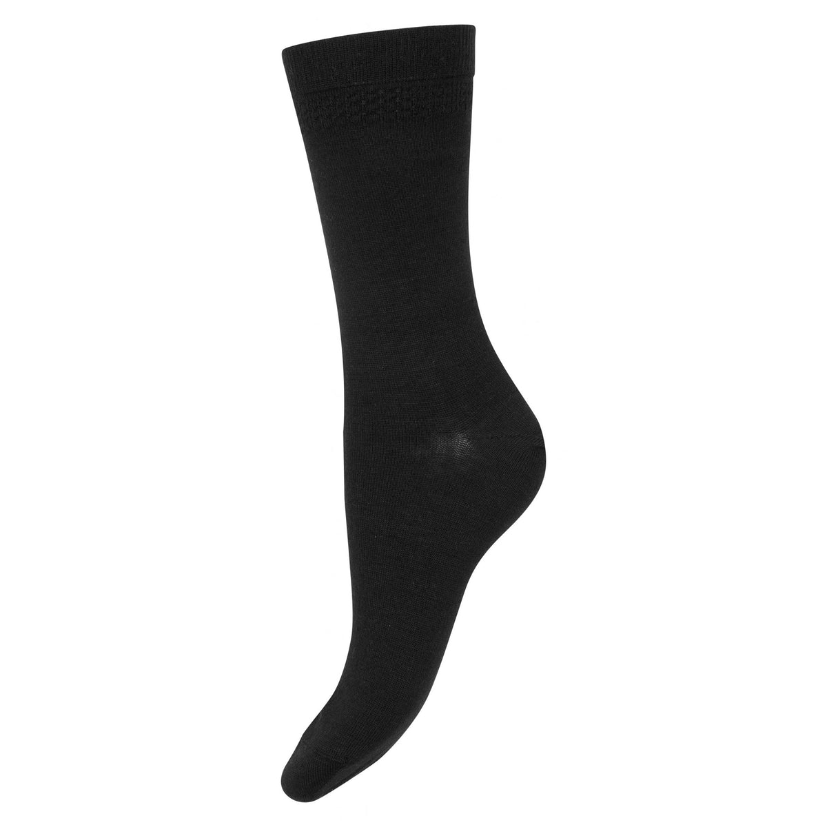 Decoy Double Face strømper, sort - 21219 - 1100 - Black