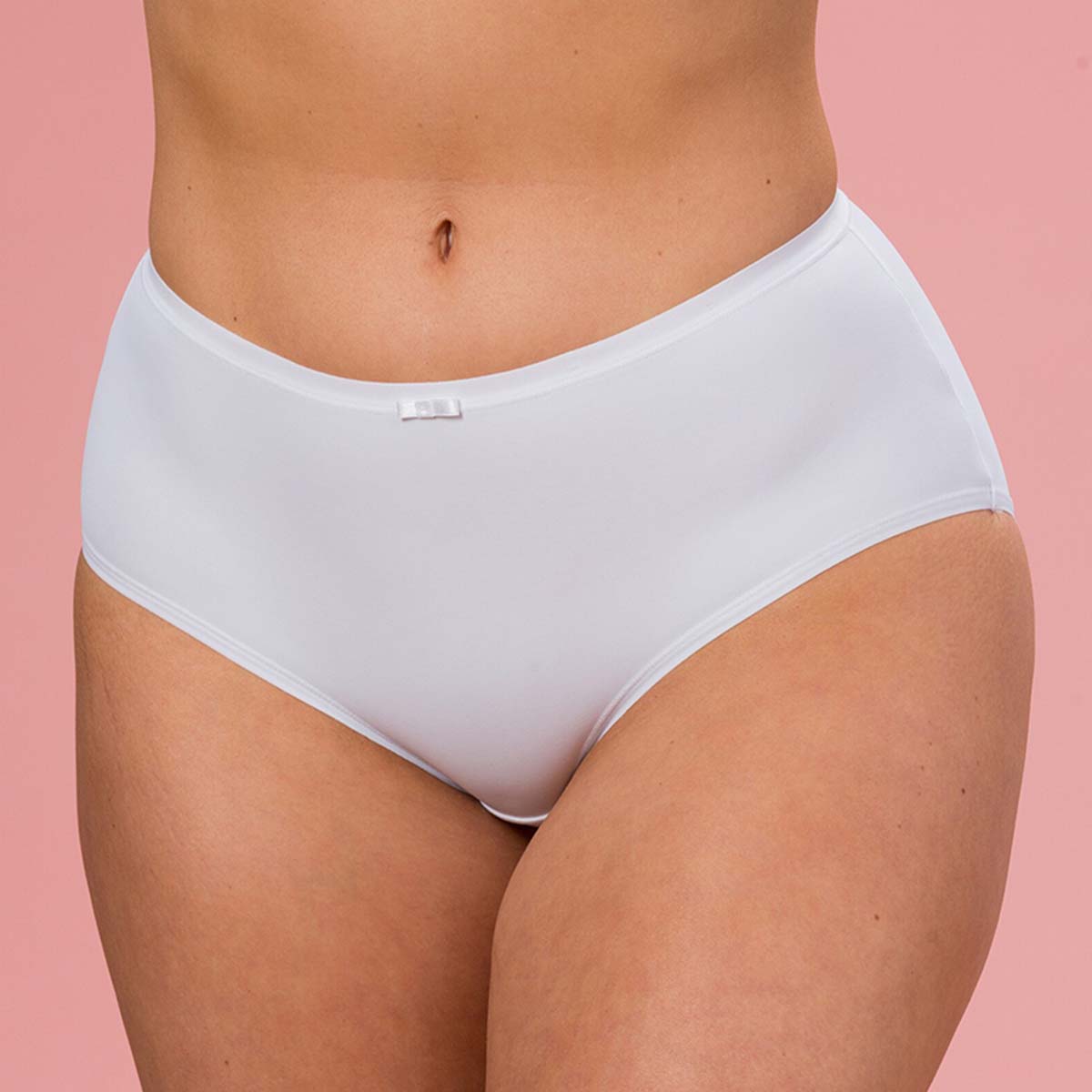 Trofé Sanna midi trusse, hvid - 90197 - 1000 - White