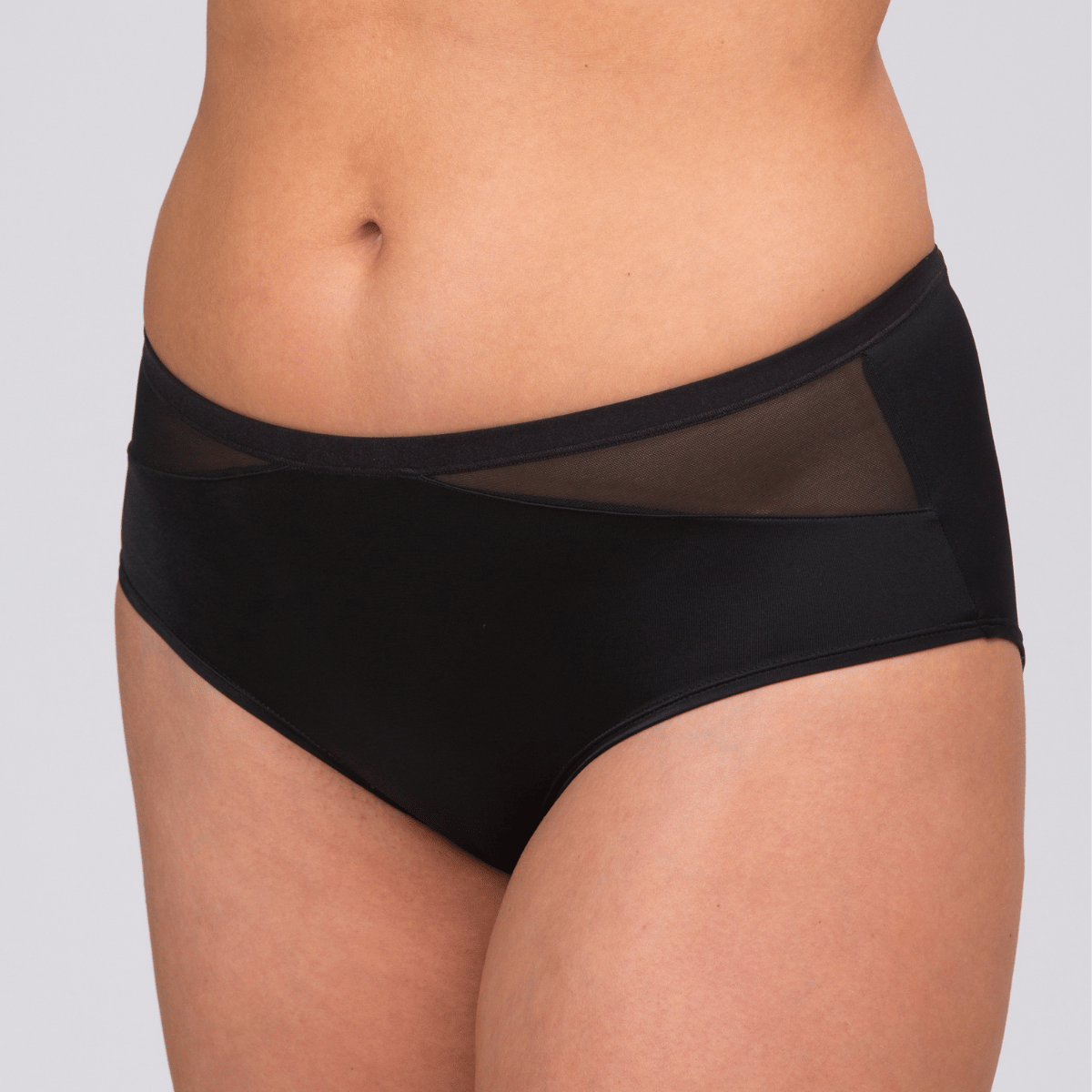 Trofé Bella midi trusse, sort - 90290 - 1200 - Black