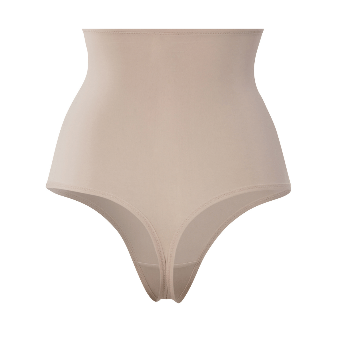 Trofé Highwaist Shaping g-streng, beige - 90700 - 1100 - Skin