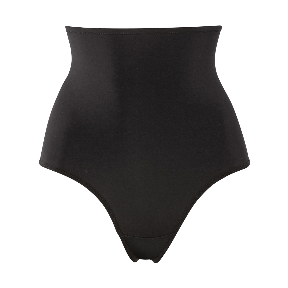 Trofé Highwaist Shaping g-streng, sort - 90700 - 1200 - Black