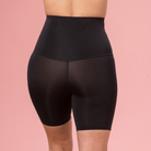 Trofé Highwaist Shaping shorts, sort - 90702 - 1200 - Black
