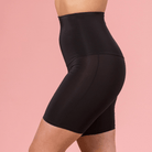 Trofé Highwaist Shaping shorts, sort - 90702 - 1200 - Black