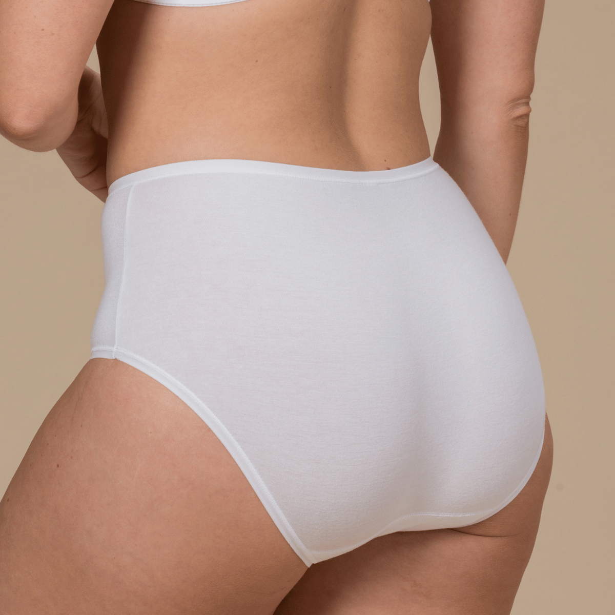 Trofé 2-Pack midi trusse, hvid - 90891 - 1000 - White