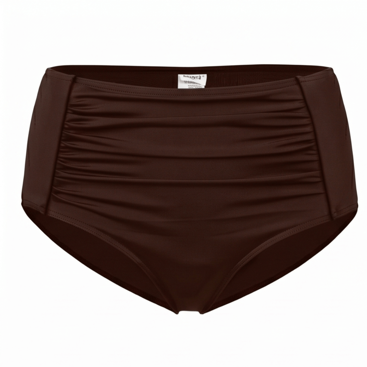 Wiki Mocca midi bikinitrusse, brun - 4108 - W079 - Mocca