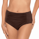 Wiki Mocca midi bikinitrusse, brun - 4108 - W079 - Mocca