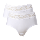 Trofé 2-Pack midi trusse, hvid - 99800 - 1000 - White
