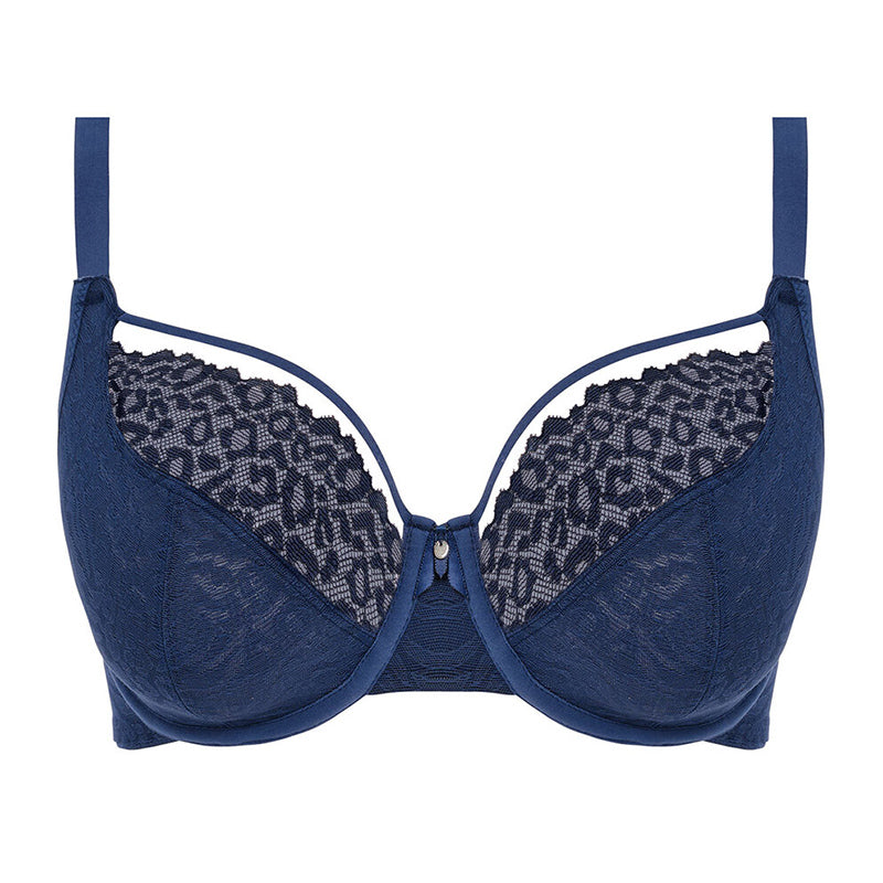 Freya Catwalk BH med bøjle, blå - AA402202 - MIH - Midnight