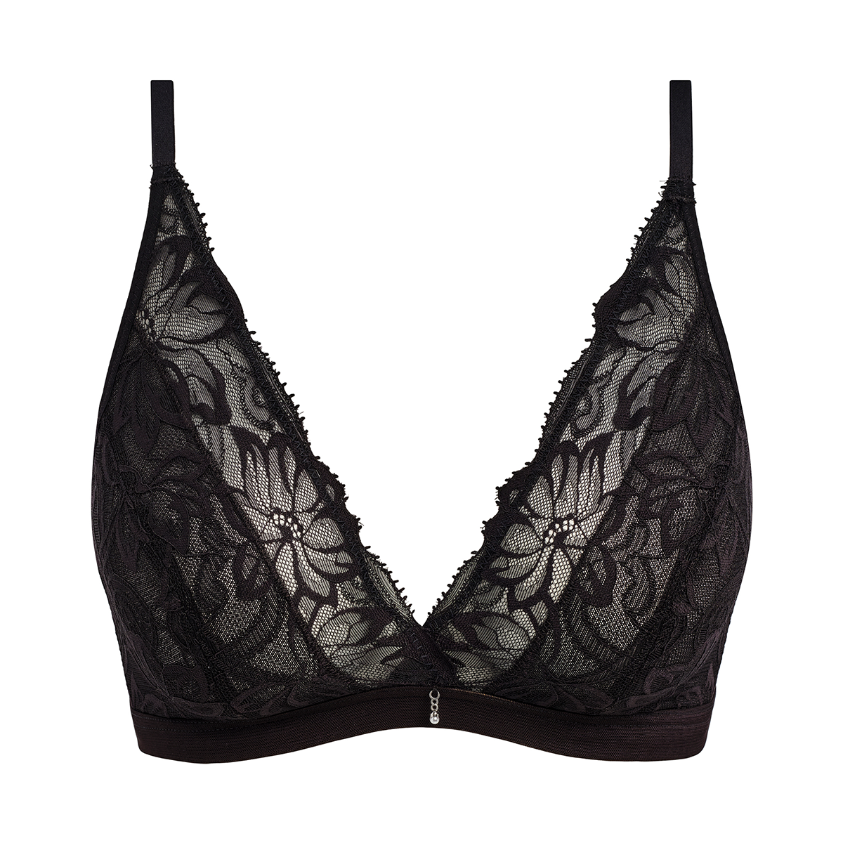 Wacoal Abellia bralette BH, sort - WE601703 - BLK - Black