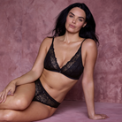 Wacoal Abellia bralette BH, sort - WE601703 - BLK - Black