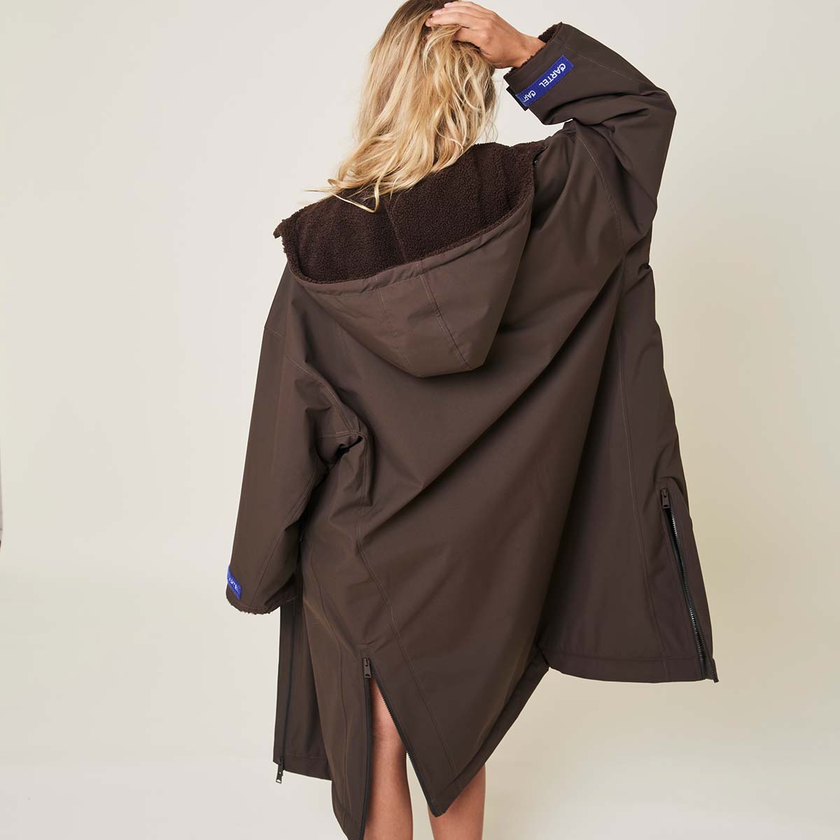 Copenhagen Cartel Allure Nordic Fleece omklædningskåbe, brun - 166038 - Arabica - Arabica