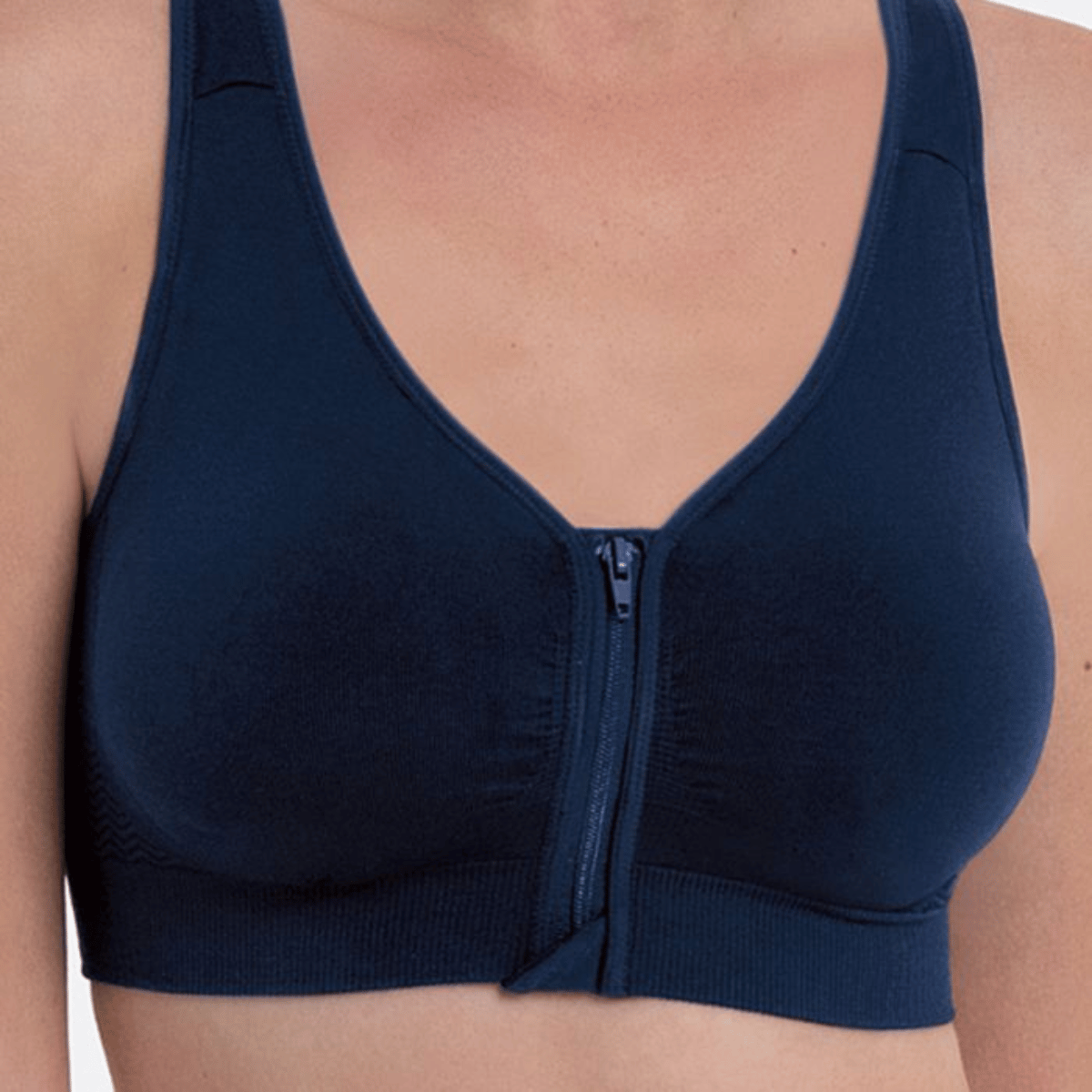 Anita Care Lynn BH uden bøjle, blå - 5768X - 380 - Maritime Blue