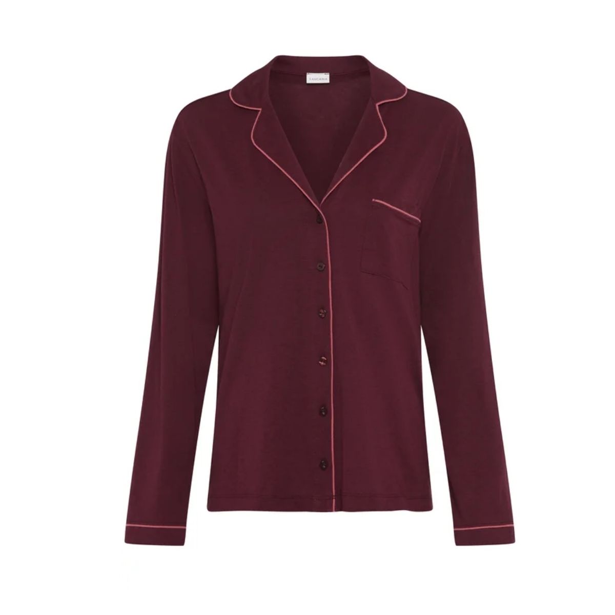 Lascana Sleep Selection nattrøje, bordeaux - BA-300-53 - bordeaux - Bordeaux