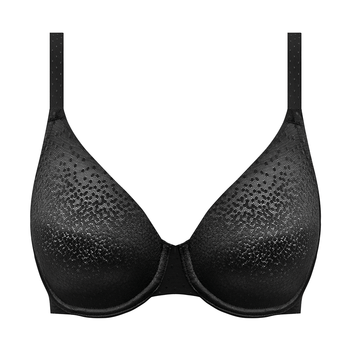 Wacoal Back Appeal BH med bøjle, sort - WA855303 - BLK - Black