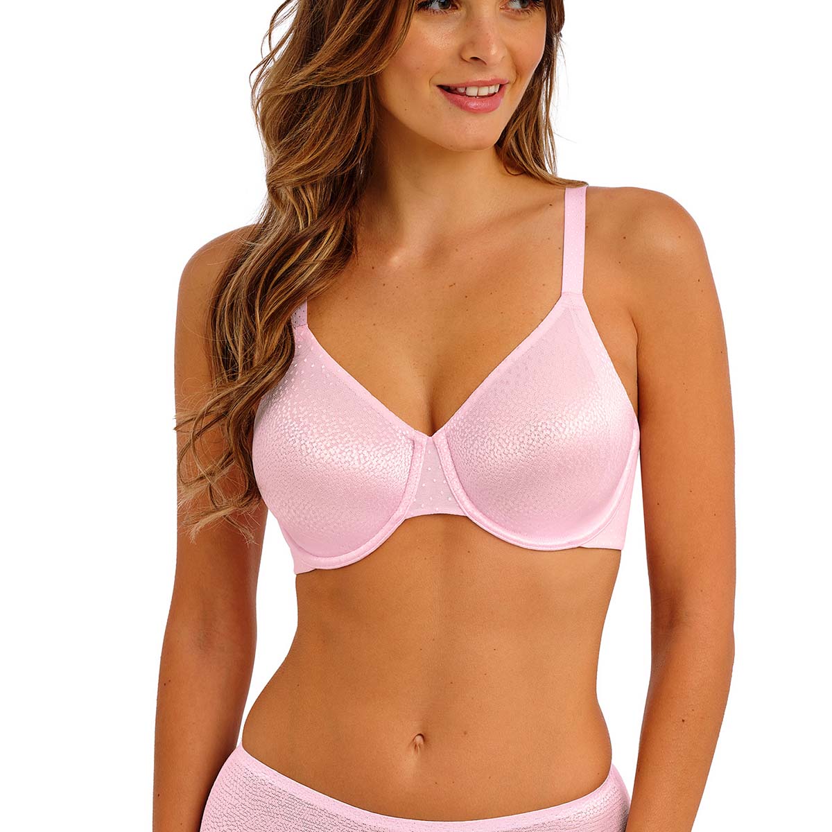 Wacoal Back Appeal BH med bøjle, lyserød - WA855303 - 698 - Cradle Pink