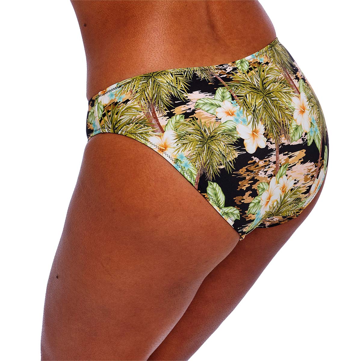 Freya Bahama Shores midi bikinitrusse, multi - AS205870 - BLK - Black