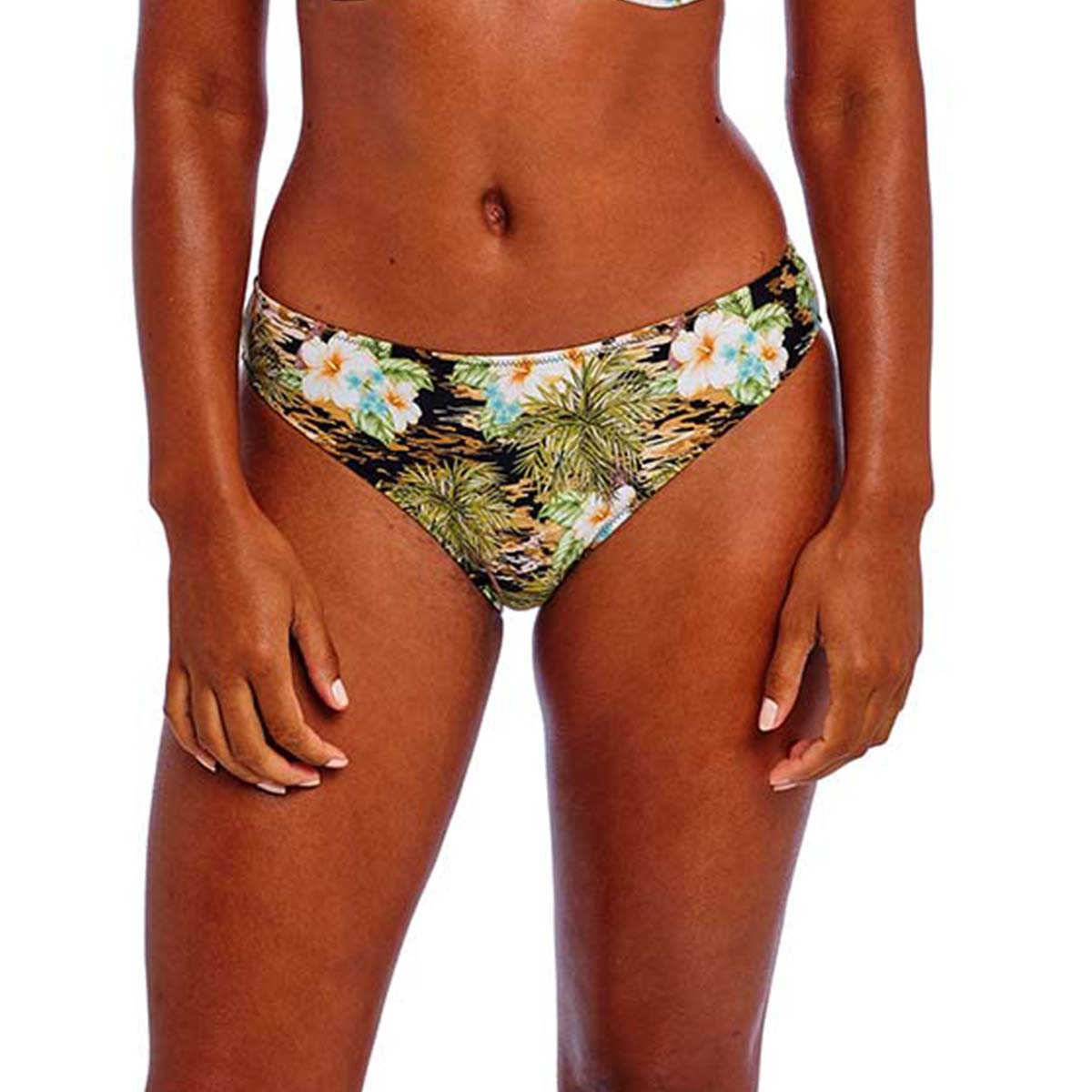 Freya Bahama Shores midi bikinitrusse, multi - AS205870 - BLK - Black