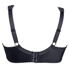 Plaisir Beate Plain BH med bøjle, sort - 619431 - 1 - Black