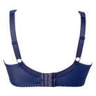 Plaisir Beate Plain Elegance BH med bøjle, blå - 619432 - 17 - Dark Blue