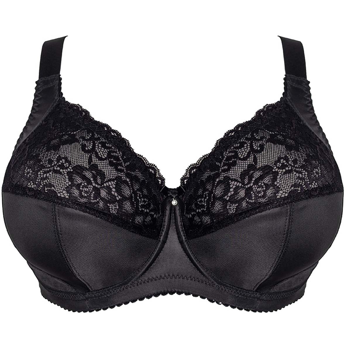 Plaisir Maria BH med bøjle, sort - 60025 - 1 - Black