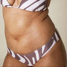 Copenhagen Cartel Batur tanga bikinitrusse, brun - 3154 - ZHA - Zebra Hazel