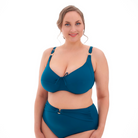 Plaisir Amalfi bikini top med bøjle, grøn - T0027-26 - Zenith - Zenith