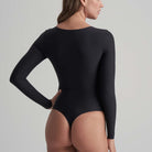 Bye Bra bodystocking, sort - LBBLSL - Black - Black
