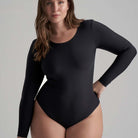 Bye Bra bodystocking, sort - LBBLSL - Black - Black