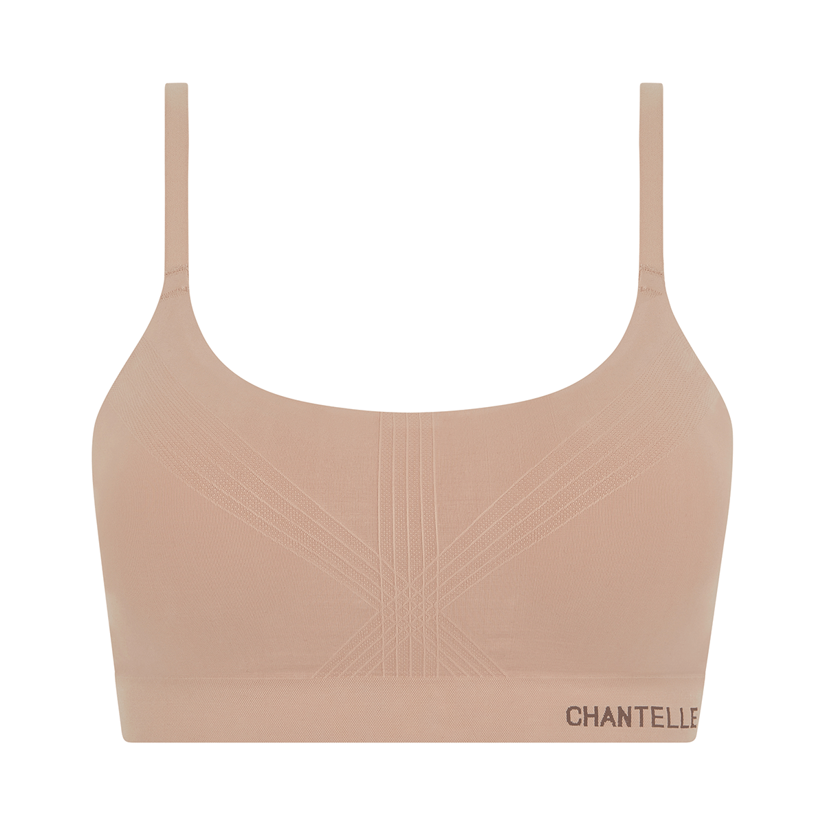 Chantelle Smooth Comfort Support BH uden bøjle, nude - C10U10 - 00Q - Clay Nude
