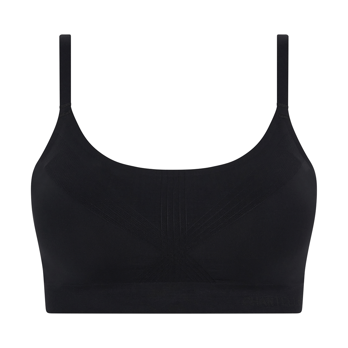 Chantelle Smooth Comfort Support BH uden bøjle, sort - C10U10 - 011 - Black