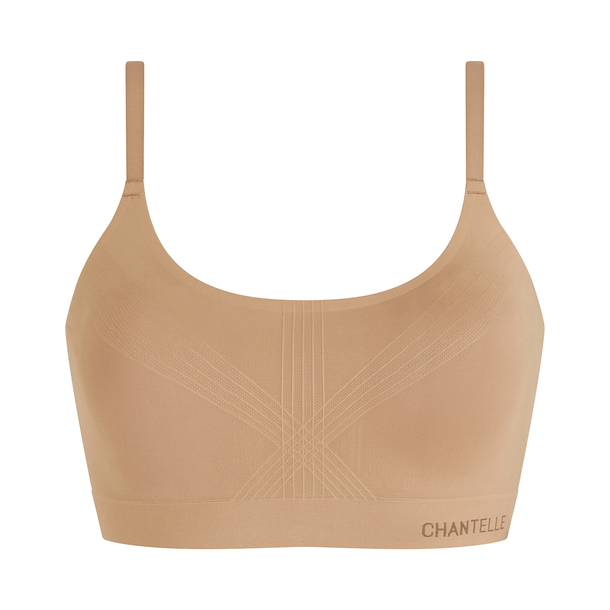 Chantelle Smooth Comfort Support BH uden bøjle, brun - C10U10 - 040 - Terracotta