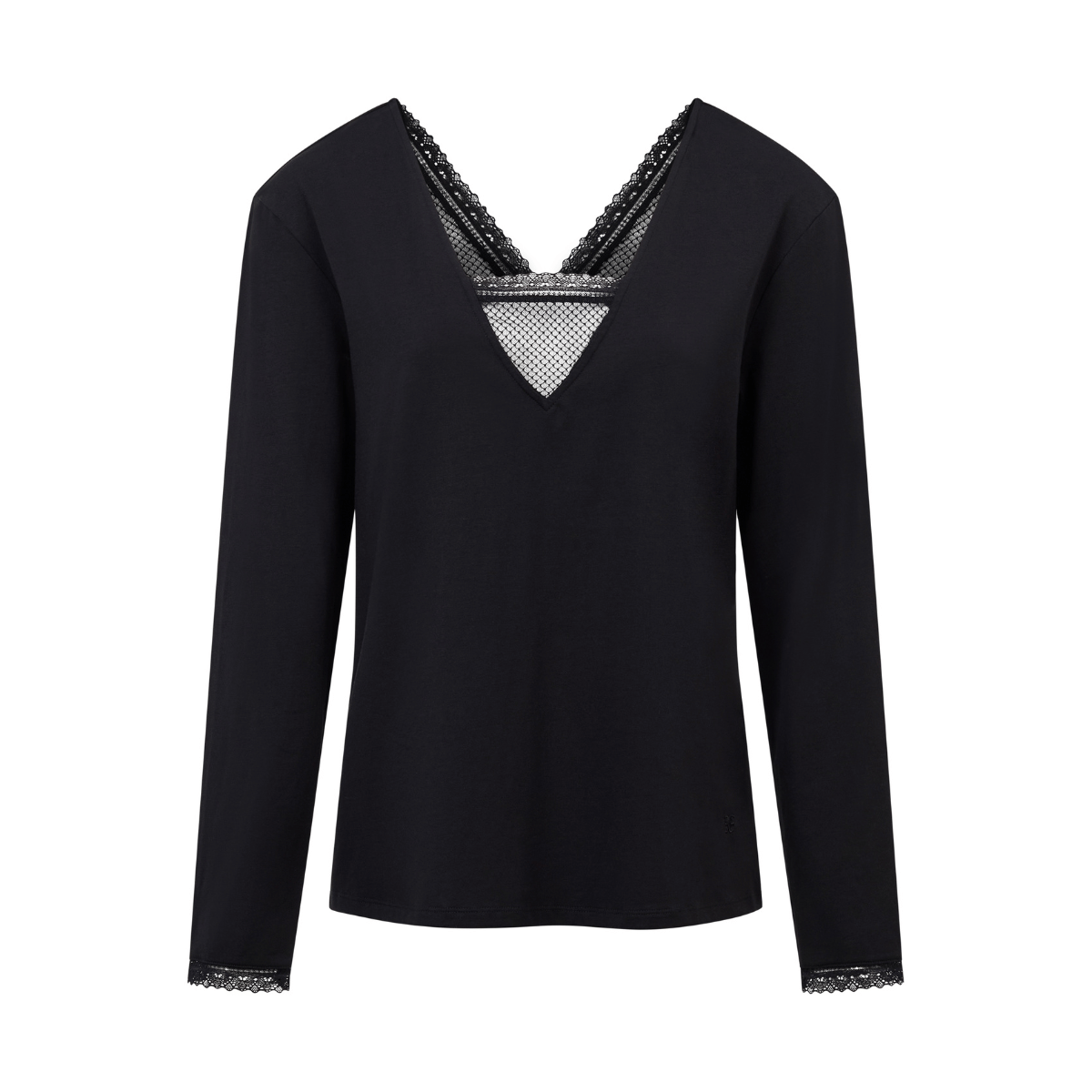 Chantelle Romance nattrøje, sort - C10YJ0 - 011 - Black