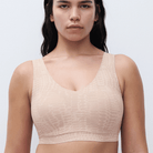 Chantelle Softstretch BH top, beige - C11D10 - A20 - Light Snake Print