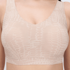 Chantelle Softstretch BH top, beige - C11D10 - A20 - Light Snake Print